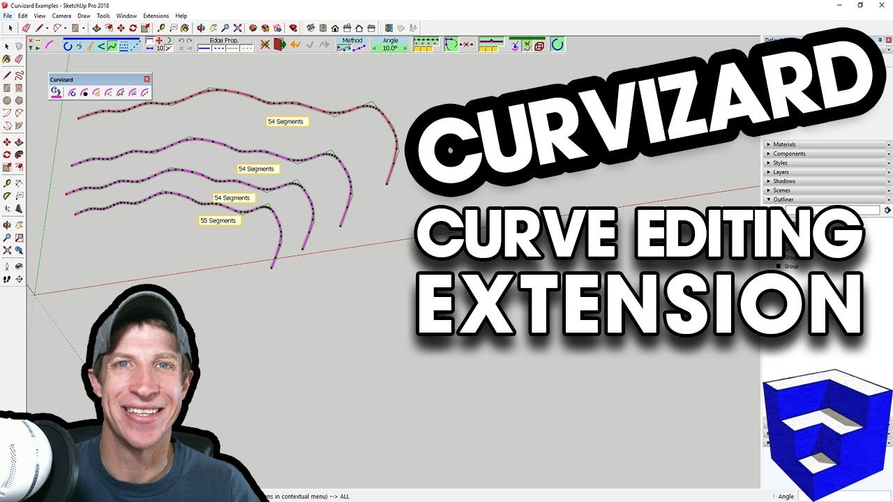 Bezier curves sketchup plugin free